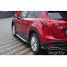 Пороги алюминиевые "Artemis" для CX-5.